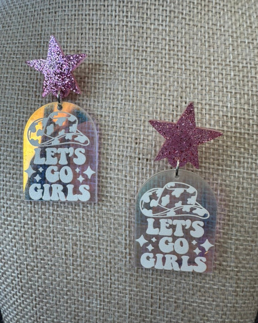 Let's Go Girls Star Earring