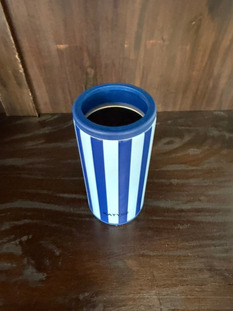 Light Blue and Navy Can Koozie