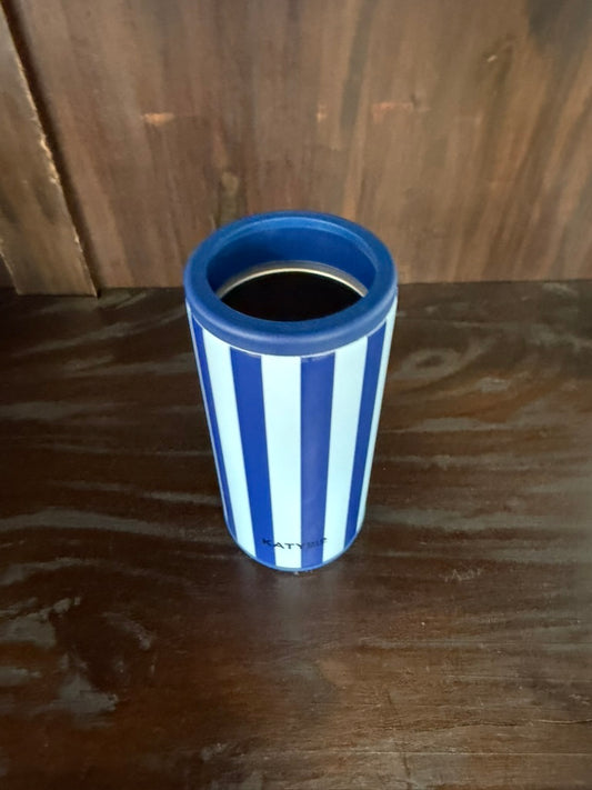 Light Blue and Navy Can Koozie