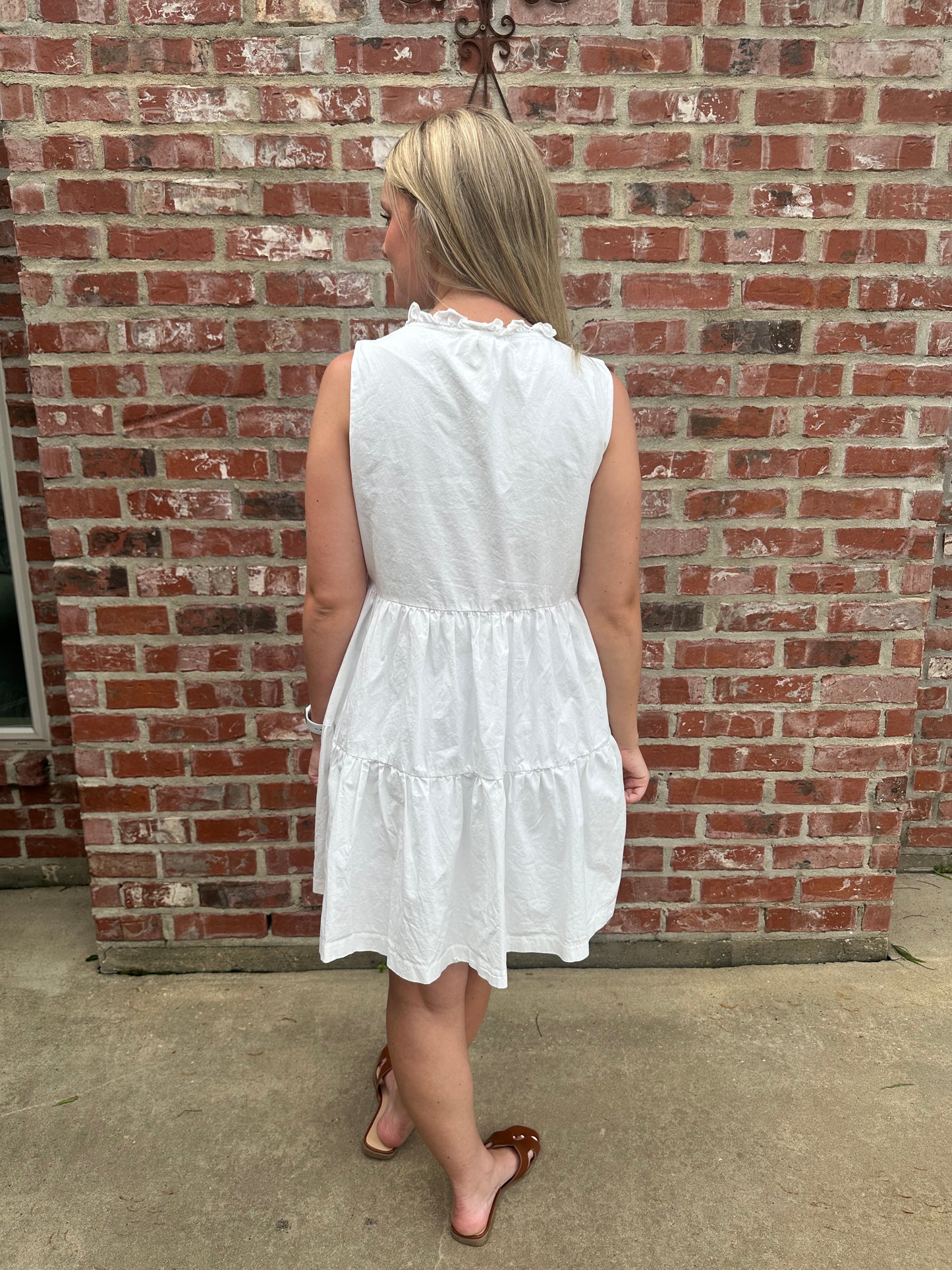 Embroidered Floral Mini Dress Bloom