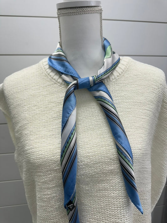 Chic Fashion-Inspired Square Silk Texture Scarf