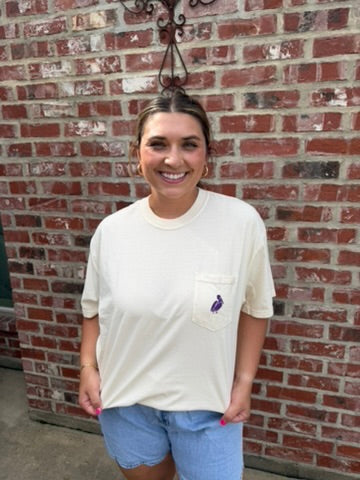Take Me Out To the Ballgame Pocket Tee