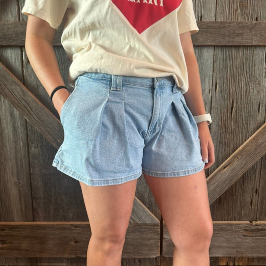 Pleated Bubble Short