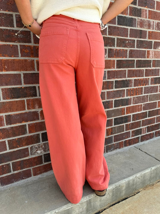 Utility Pants - Mauve