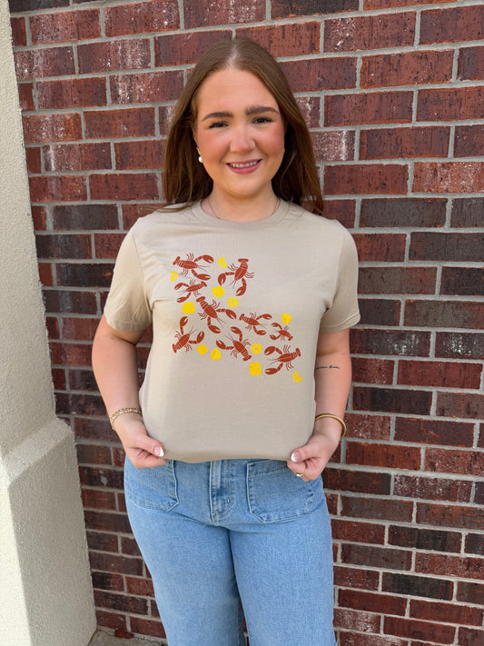 Louisiana Crawfish Boil Tee