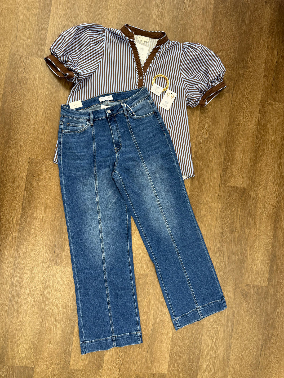Plus Size High Rise Trouser Hem