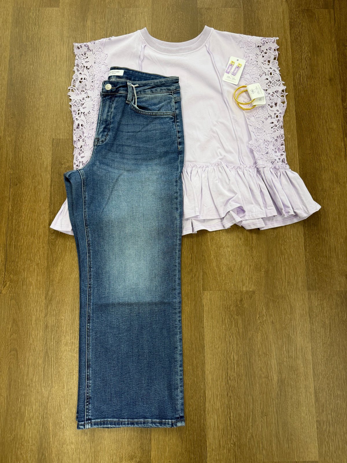 Plus Size High Rise Dark Wash