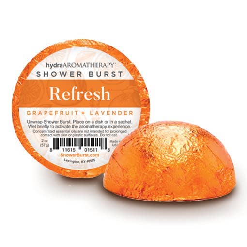 Aromatherapy Shower Burst® Tablet in Refresh